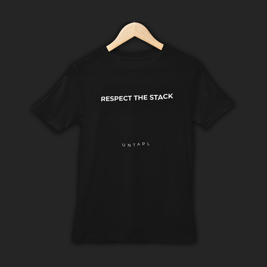 Respect the Stack – Strategy T-Shirt