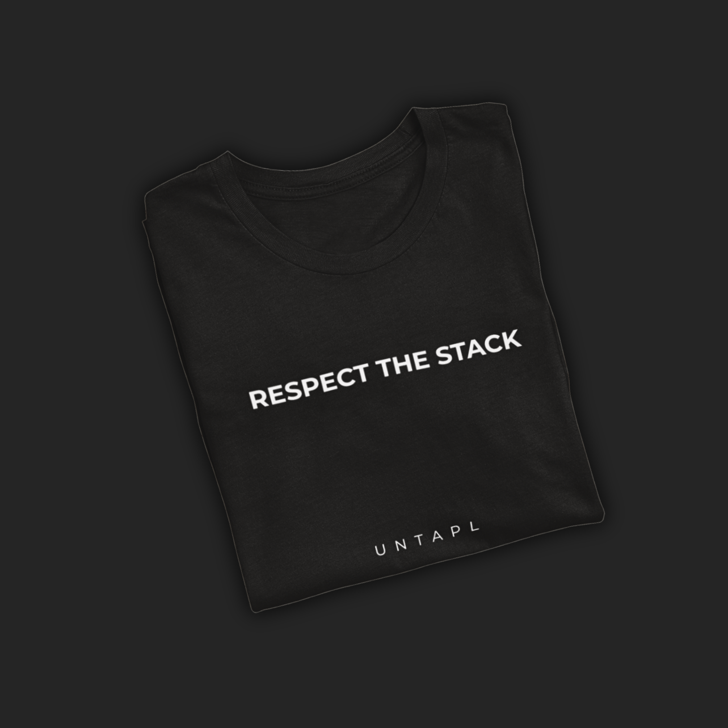 Respect the Stack – Strategy T-Shirt