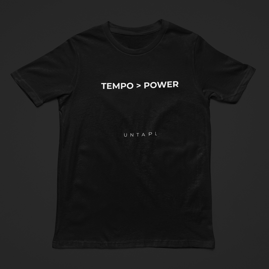 Tempo > Power – Strategy T-Shirt