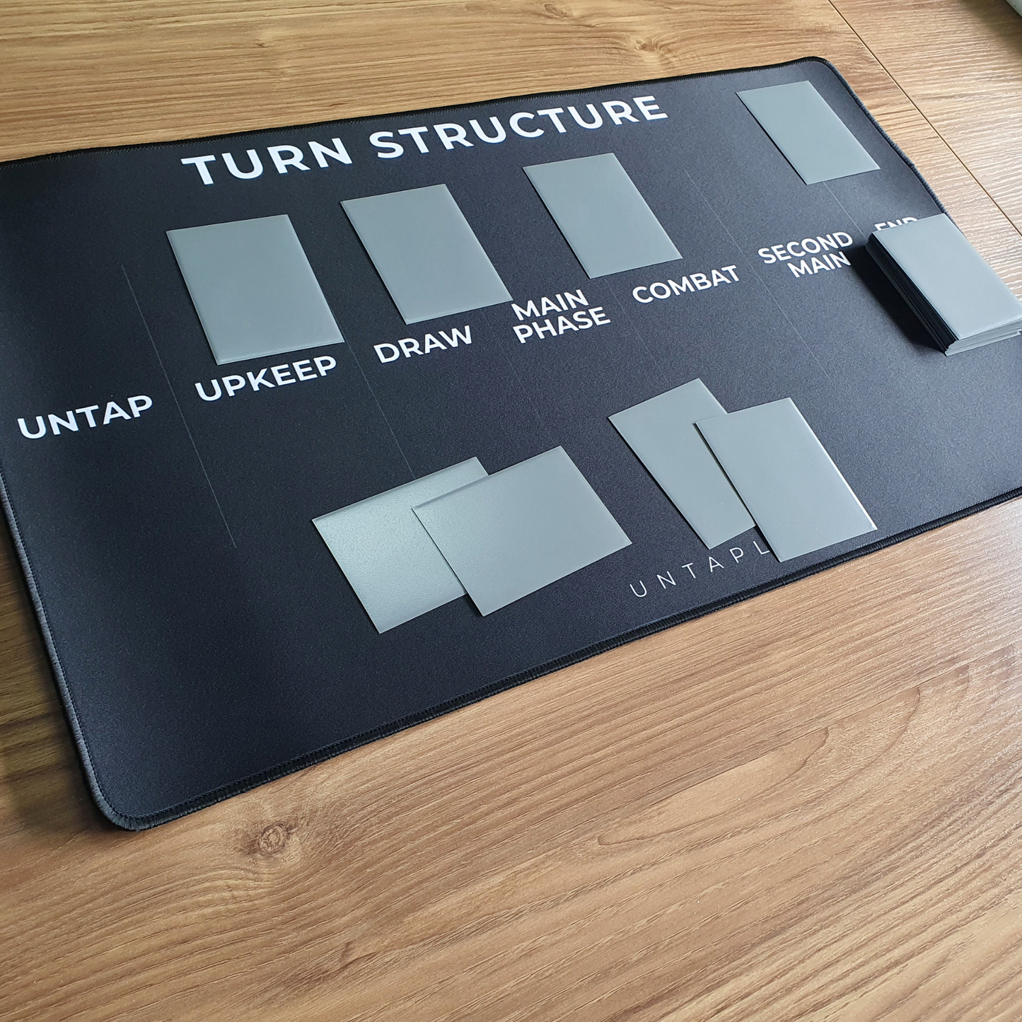 TCG Turn Structure – Playmat